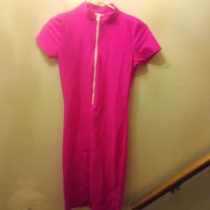 Pink Short Jumpsuit